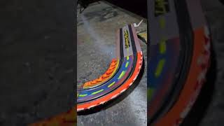 Slot car d I y bank turn [upl. by Novoj111]