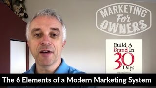 The 6 Elements of a Modern Marketing System 511 [upl. by Odareg]