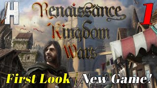 Renaissance Kingdom Wars  First Look  New Game  Early Access [upl. by Arikihs497]