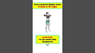 Arm workout flabby arms [upl. by Ronnoc]