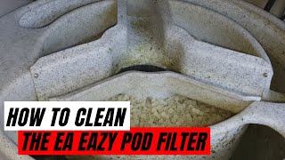 How to clean the EA Eazy Pod koi pond filter Easy [upl. by Devol]