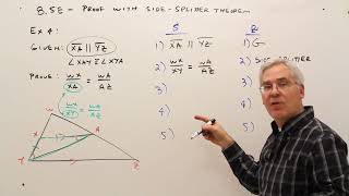 85EProof With SideSplitter Theorem [upl. by Hunsinger]