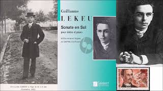 Lekeu Guillaume Violin sonata for violin and piano [upl. by Bartosch]