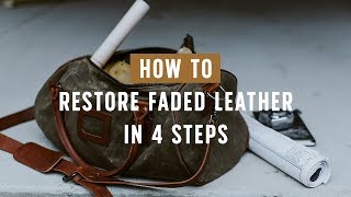 How to Restore Leather  Buffalo Jackson [upl. by Suzy]