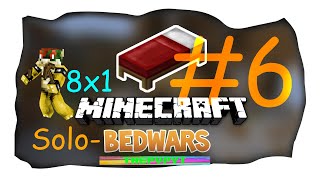 Minecraft SoloBedWars 6 8x1 ist doch das Beste 60FPSHD  Marcel [upl. by Anelys149]