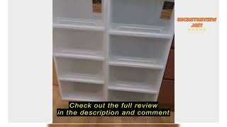 Review Citylife 108L 4 Tier Storage Cabinet Space Saving Drawer Knock Down Cabinet Cabinet Organize [upl. by Erek614]