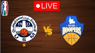 🔴 Live Monastir vs Rivers Hoopers  Basketball Africa League 20232024  Live Play by Play [upl. by Urita]