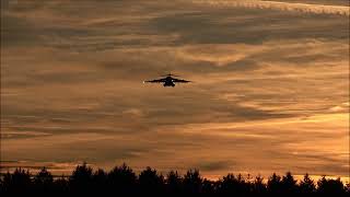 C17 Globemaster III on the approach to RW 08 at Ramstein AFB 29th September 2024 [upl. by Uba]