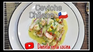 Ceviche estilo Chileno  Chef Fran  Daniela en la cocina [upl. by Klos94]