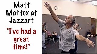 Matt Mattox Jazz Dance Class Ending at Jazzart 1997 [upl. by Wolk98]