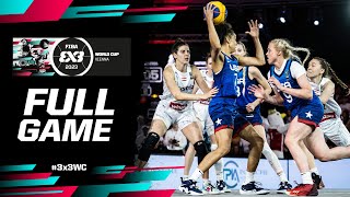 Austria 🇦🇹 vs United States 🇺🇸  Women QuarterFinals  Full Game  FIBA 3x3 World Cup 2023 [upl. by Maples42]