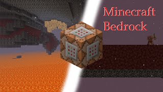 Minecraft Bedrock Superflat Nether [upl. by Newnorb429]