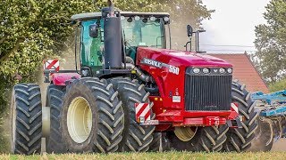 VERSATILE 550  GroßTraktor im Einsatz  Knicklenker  Bodenbearbeitung  Köckerling [upl. by Giustina]