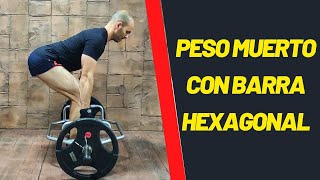 3 Tipos de Peso Muerto con Barra Hexagonal [upl. by Penman351]