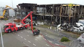 Zeer grote brand Valeton Zaltbommel [upl. by Reinold]