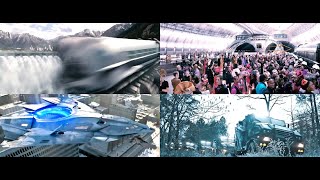 Trains Vehicles amp Hovercraft of Panem Explained  The Hunger Games [upl. by Htnicayh102]