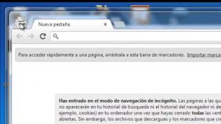 Como abrir una ventana de incognito en google chrome [upl. by Saretta963]