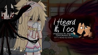 ‧₊˚ Some cai males react to “ I heard it too ”  12  ft fem yn [upl. by Ativel]