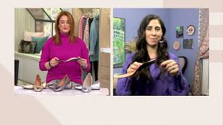 Vionic Cap Toe Ballet Flats  Minna on QVC [upl. by Corissa]