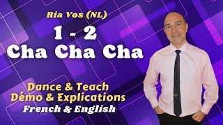 12 Cha Cha Cha Line Dance Dance amp teach  Démo amp explications  French amp English [upl. by Annodal]