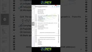 NEET PYQ 2024 Q1315  trending viralvideo shorts biology neet class11 class12 [upl. by Ylahtan]