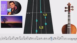Lo Que No Fue No Será  Violín 🎻 Play Along  TUTORIAL  TABLATURA [upl. by Idolah]