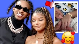 DDG AND GF HALLE BAILEY REVEAL THEIR SON HALO 🥰🥰🥰 THE WORLD SHOULD BE HAPPY NOW [upl. by Flint]