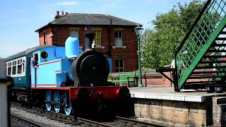 Hunslet 3782 Arthur at Epping Ongar Railway  29th June 2024  North Weald Station [upl. by Ajaj]