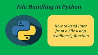 How to Read Lines from a File using Redlines Function [upl. by Atileda]