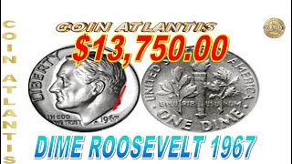 dime Roosevelt 1967 val 1375000 [upl. by Dodwell]