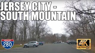 Driving Jersey City Heights to South Mountain Reservation via I280 4K [upl. by Ecarret]