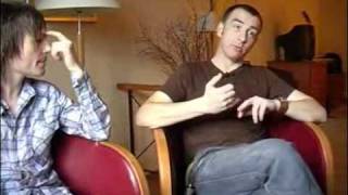 Interview Belle and Sebastian  Bobby Kildea and Richard Colburn part 1 [upl. by Joly761]