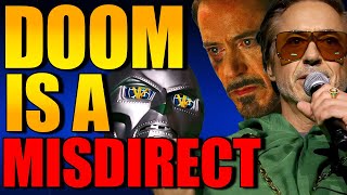 RUMOR RDJ as Doctor Doom is a MISDIRECT To Hide the Return of Tony Stark  Avengers Doomsday [upl. by Delogu201]