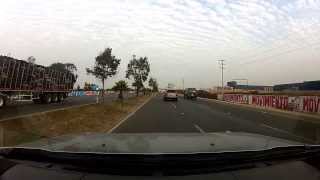 Timelapse driving Panamericana Sur in Peru towards Lima [upl. by Iover]