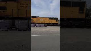 Newly Acquired Engines on the Yadkin Valley Shortline Railroad former UP SD70s [upl. by Ecnerol]