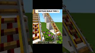 Minecraft Working Escalator ⚒️ shorts minecraft [upl. by Mickelson917]