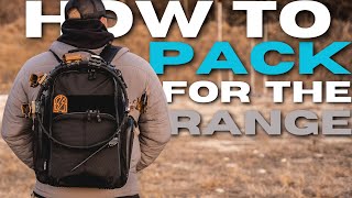 Range Bag Loadout  Savior Equipment Pro SEMA Backpack [upl. by Myk]