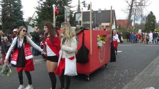 Rosenmontagszug Kerpen Balkhausen Türnich 27022017 [upl. by Ahtera]