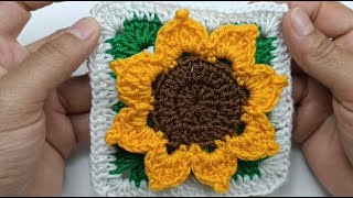 como tejer GRANNY SQUARE a crochet  EASY CROCHET  how to crochet a granny square [upl. by Greabe652]