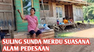 Suling Sunda merdu suasana alam pedesaan membuat hati rindu kampung halaman [upl. by Otanutrof]