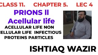 PRIONS CHAPTER 5 IST YEAR ACELLULAR LIFE [upl. by Edmunda]