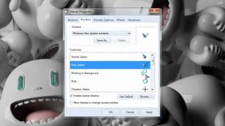 Downloading And Installing Cursors in Windows 7 [upl. by Jory394]