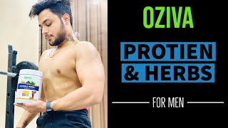 OZiva Protein amp Herbs for Men Worth   Protein Review [upl. by Notsud699]