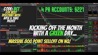 Staying GREEN on a massive selloff day [upl. by Lias]