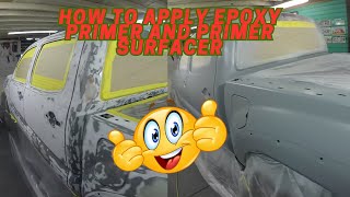 How to apply Epoxy Primer and Primer Surfacer The Right Way By UreChem [upl. by Kataway894]