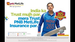 265 Years ka Trust with Smriti Mandhana  PNB MetLife  20Sec [upl. by Icken]