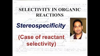 Stereospecific Reactions [upl. by Zins]