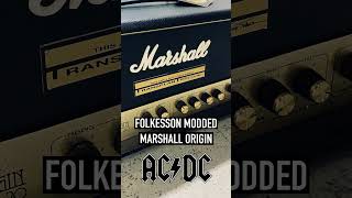 Folkesson modded Marshall Origin  ACDC Style [upl. by Garvy986]