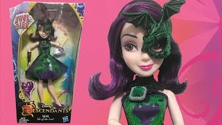 DISNEY DESCENDANTS JEWELBILEE MAL DOLL REVIEW NEW 2017 DISNEY DOLLS [upl. by Annayak]