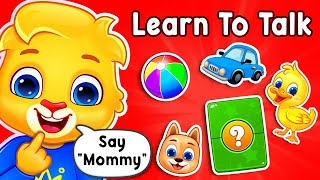 Baby Learning First Words  Learn to Talk For Babies  Toddler Videos amp Songs With Lucas amp Friends [upl. by Iad]